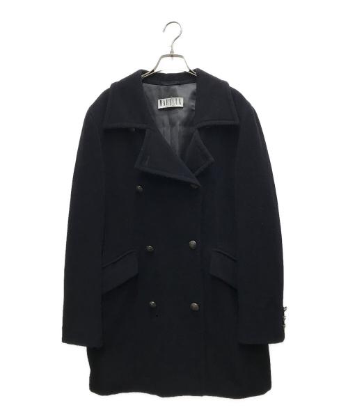 MARELLA（マレーラ）MARELLA (マレーラ) カシミヤブレンドPコート ネイビー サイズ:42の古着・服飾アイテム