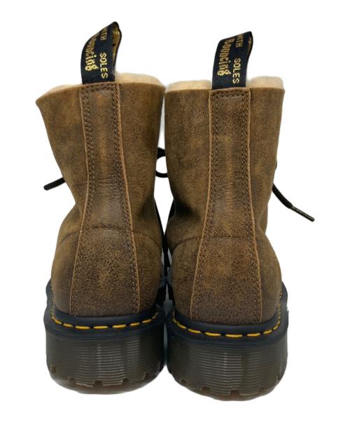 Dr.Martens（ドクターマーチン）Dr.Martens (ドクターマーチン) 1460 Pascal Shearling 8ホールブーツ ブラウン サイズ:24.5ｃｍの古着・服飾アイテム