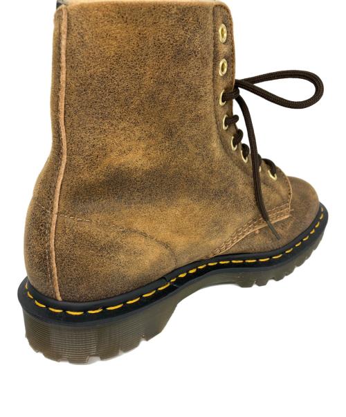 Dr.Martens（ドクターマーチン）Dr.Martens (ドクターマーチン) 1460 Pascal Shearling 8ホールブーツ ブラウン サイズ:24.5ｃｍの古着・服飾アイテム