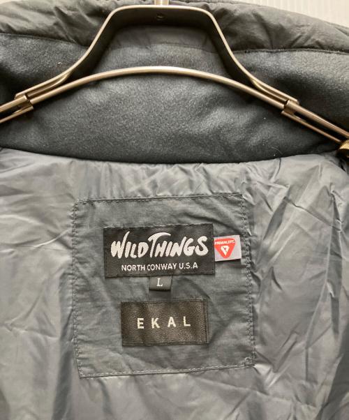 WILD THINGS（ワイルドシングス）WILD THINGS (ワイルドシングス) EKAL (エカル) MONSTER PARKA グレー サイズ:Lの古着・服飾アイテム