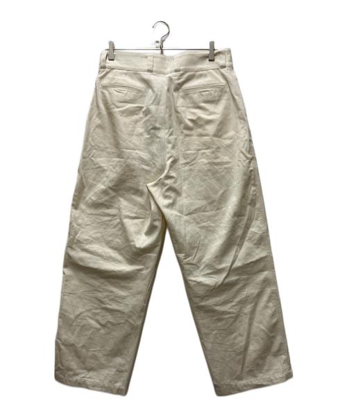 ATON（エイトン）ATON (エイトン) HARD WASHED COTTON M-47 PANTS ベージュ サイズ:04の古着・服飾アイテム