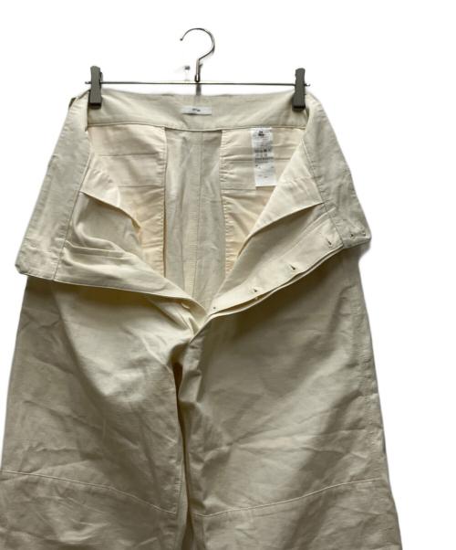 ATON（エイトン）ATON (エイトン) HARD WASHED COTTON M-47 PANTS ベージュ サイズ:04の古着・服飾アイテム