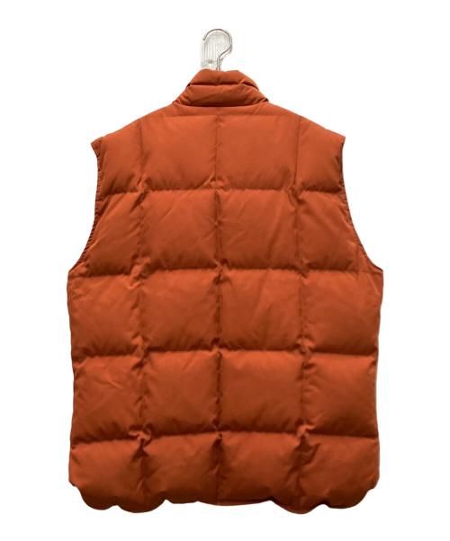 Eddie Bauer（エディーバウアー）Eddie Bauer (エディーバウアー) 70-80`Sダウンベスト オレンジ サイズ:不明の古着・服飾アイテム