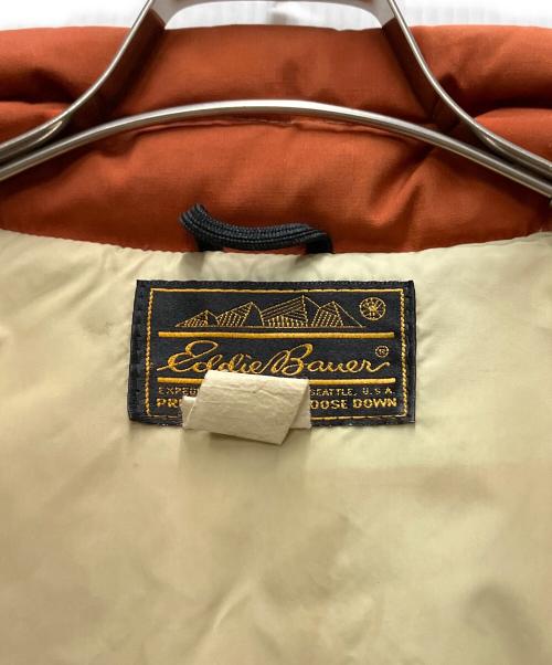 Eddie Bauer（エディーバウアー）Eddie Bauer (エディーバウアー) 70-80`Sダウンベスト オレンジ サイズ:不明の古着・服飾アイテム