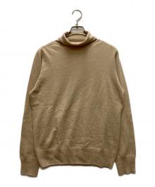 Maison Margiela（メゾンマルジェラ）の古着「カシミヤタートルネックニット」｜ベージュ