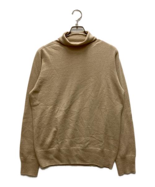 Maison Margiela（メゾンマルジェラ）Maison Margiela (メゾンマルジェラ) カシミヤタートルネックニット ベージュ サイズ:Sの古着・服飾アイテム
