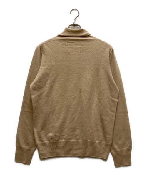 Maison Margiela（メゾンマルジェラ）Maison Margiela (メゾンマルジェラ) カシミヤタートルネックニット ベージュ サイズ:Sの古着・服飾アイテム