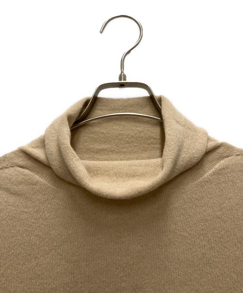 Maison Margiela（メゾンマルジェラ）Maison Margiela (メゾンマルジェラ) カシミヤタートルネックニット ベージュ サイズ:Sの古着・服飾アイテム