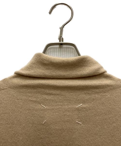 Maison Margiela（メゾンマルジェラ）Maison Margiela (メゾンマルジェラ) カシミヤタートルネックニット ベージュ サイズ:Sの古着・服飾アイテム