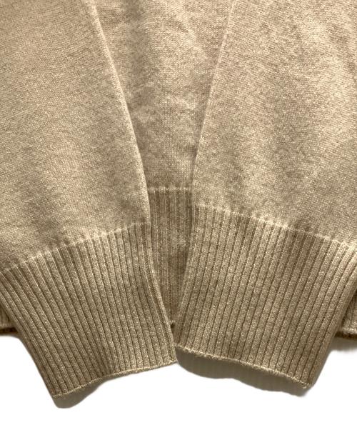 Maison Margiela（メゾンマルジェラ）Maison Margiela (メゾンマルジェラ) カシミヤタートルネックニット ベージュ サイズ:Sの古着・服飾アイテム