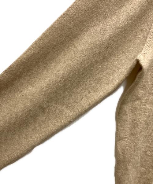 Maison Margiela（メゾンマルジェラ）Maison Margiela (メゾンマルジェラ) カシミヤタートルネックニット ベージュ サイズ:Sの古着・服飾アイテム