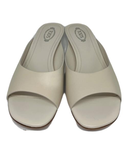 TOD'S（トッズ）TOD'S (トッズ) SANDALO FASCIA ベージュ サイズ:38　1/2の古着・服飾アイテム