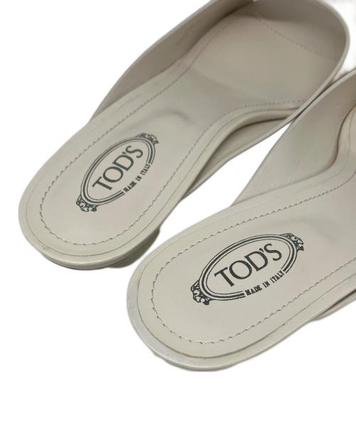 TOD'S（トッズ）TOD'S (トッズ) SANDALO FASCIA ベージュ サイズ:38　1/2の古着・服飾アイテム