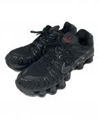 NIKEナイキ）の古着「SHOX TL BLACK/BLACK-MTLC HEMATITE-MAX ORANGE」｜ブラック