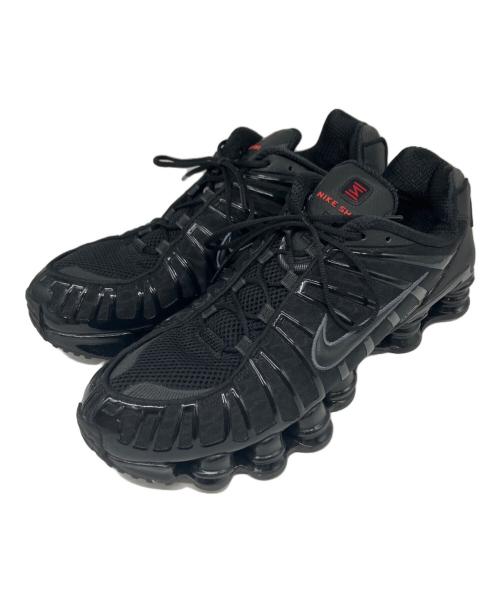 NIKE（ナイキ）NIKE (ナイキ) SHOX TL BLACK/BLACK-MTLC HEMATITE-MAX ORANGE ブラック サイズ:29㎝の古着・服飾アイテム