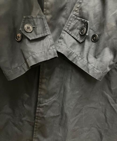 RRL（ダブルアールエル）RRL (ダブルアールエル) コットンステンカラーコート ブラック サイズ:LLの古着・服飾アイテム
