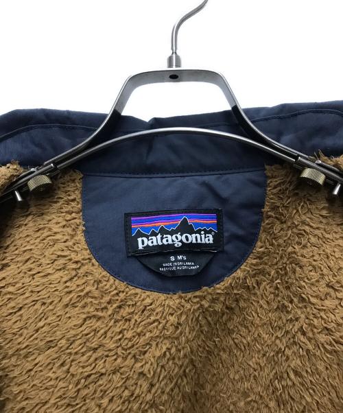 Patagonia（パタゴニア）Patagonia (パタゴニア) ラインドイスマスコーチズジャケット ブラウン×ネイビー サイズ:Sの古着・服飾アイテム