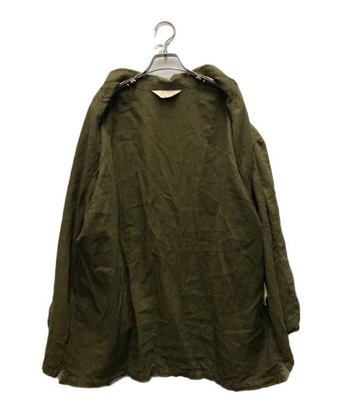 ANCELLM（アンセルム）ANCELLM (アンセルム) FADED L/C WORK SHIRT グリーン サイズ:2の古着・服飾アイテム