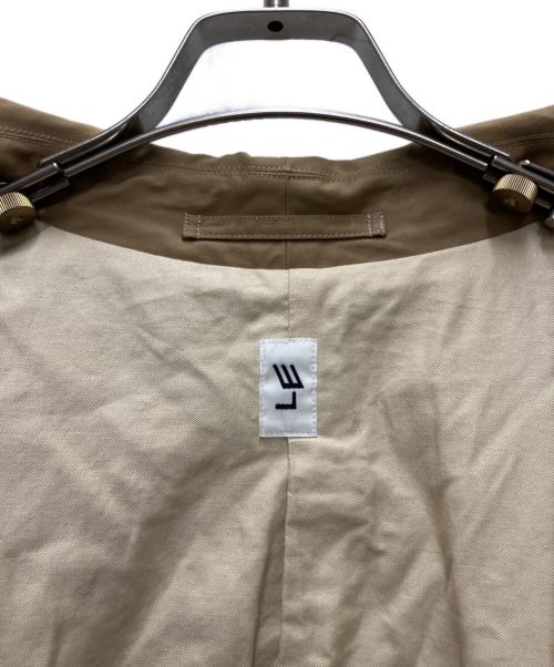 LE（エルイー）LE (エルイー) TC Balcollar coat ベージュ サイズ:3の古着・服飾アイテム