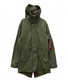 ALPHA INDUSTRIES（アルファインダストリーズ）の古着「M-59 Fishtail Parka」｜グリーン