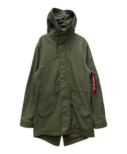 ALPHA INDUSTRIES（アルファインダストリーズ）ALPHA INDUSTRIES (アルファインダストリーズ) M-59 Fishtail Parka グリーン サイズ:Mの古着・服飾アイテム