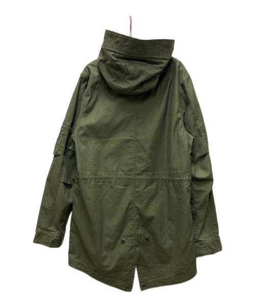ALPHA INDUSTRIES（アルファインダストリーズ）ALPHA INDUSTRIES (アルファインダストリーズ) M-59 Fishtail Parka グリーン サイズ:Mの古着・服飾アイテム
