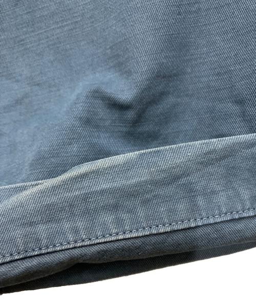 AURALEE（オーラリー）AURALEE (オーラリー) PRODUCT DYED FINX GABARDINE PANTS ブルー サイズ:3の古着・服飾アイテム