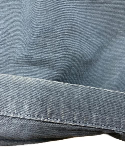AURALEE（オーラリー）AURALEE (オーラリー) PRODUCT DYED FINX GABARDINE PANTS ブルー サイズ:3の古着・服飾アイテム