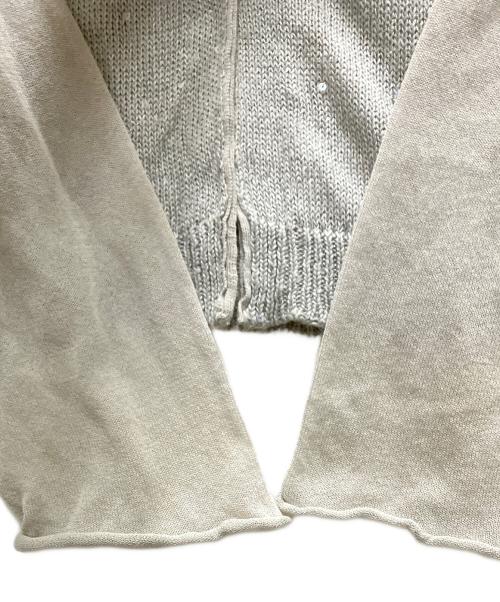 BRUNELLO CUCINELLI（ブルネロクチネリ）BRUNELLO CUCINELLI (ブルネロクチネリ) リネンシルクラメカーディガン グレー サイズ:Mの古着・服飾アイテム