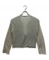 BRUNELLO CUCINELLI (ブルネロクチネリ) リネンシルクラメカーディガン グレー サイズ:M：18000円