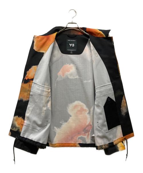 Y-3（ワイスリー）Y-3 (ワイスリー) AOP SPORT UNIFORM COACH JACKET オレンジ×ブラック サイズ:Sの古着・服飾アイテム