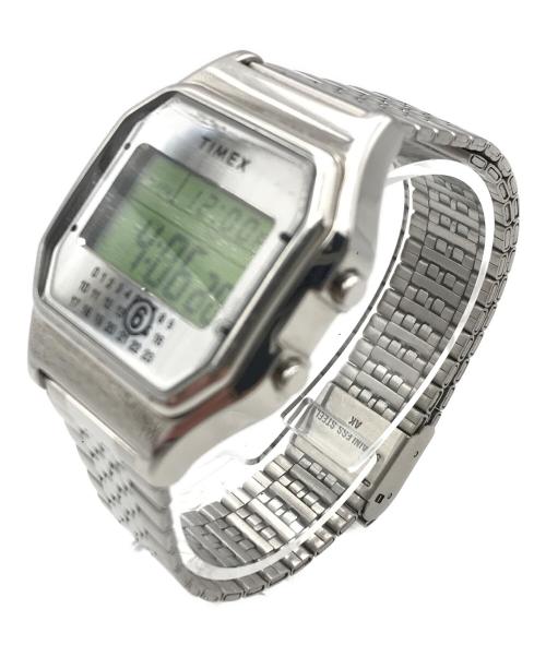 TIMEX（タイメックス）TIMEX (タイメックス) MM6 Maison Margiela (エムエムシックスメゾンマルジェラ) T80 コラボウォッチ シルバーの古着・服飾アイテム