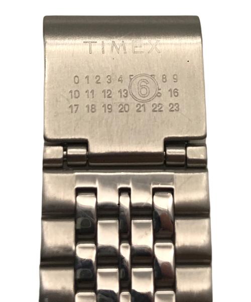 TIMEX（タイメックス）TIMEX (タイメックス) MM6 Maison Margiela (エムエムシックスメゾンマルジェラ) T80 コラボウォッチ シルバーの古着・服飾アイテム