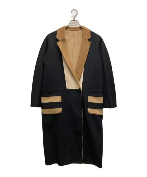 MaxMara（マックスマーラ）MaxMara (マックスマーラ) ダブルフェイスコート マルチカラー サイズ:36の古着・服飾アイテム