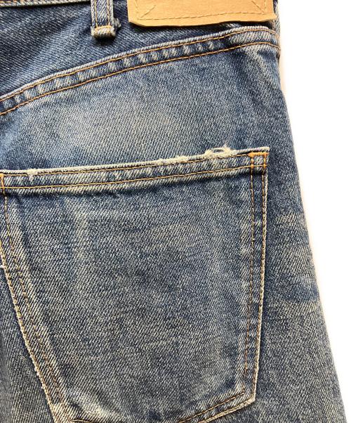 CELINE（セリーヌ）CELINE (セリーヌ) Middle Rise Flare Surf Jeans Dark Union Wash Denim インディゴ サイズ:Ｗ28の古着・服飾アイテム