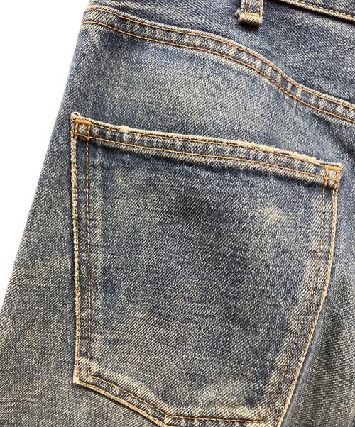 CELINE（セリーヌ）CELINE (セリーヌ) Middle Rise Flare Surf Jeans Dark Union Wash Denim インディゴ サイズ:Ｗ28の古着・服飾アイテム
