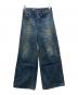 CELINE（セリーヌ）の古着「Middle Rise Flare Surf Jeans Dark Union Wash Denim」｜インディゴ