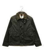 Barbour×MARGARET HOWELLバブアー×マーガレットハウエル）の古着「SPEY コラボオイルドジャケット」｜オリーブ