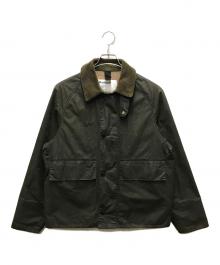 Barbour×MARGARET HOWELL（バブアー×マーガレットハウエル）の古着「SPEY コラボオイルドジャケット」｜オリーブ