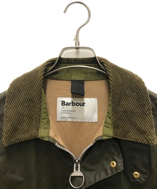 Barbour（バブアー）Barbour (バブアー) MARGARET HOWELL (マーガレットハウエル) SPEY コラボオイルドジャケット オリーブ サイズ:Sの古着・服飾アイテム