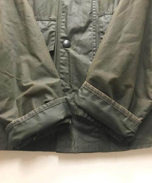 Barbour（バブアー）Barbour (バブアー) MARGARET HOWELL (マーガレットハウエル) SPEY コラボオイルドジャケット オリーブ サイズ:Sの古着・服飾アイテム