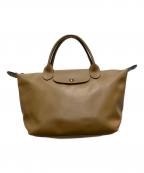 LONGCHAMPロンシャン）の古着「Le Pliage Xtra Handbag S」｜ベージュ