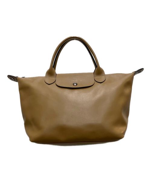 LONGCHAMP（ロンシャン）LONGCHAMP (ロンシャン) Le Pliage Xtra Handbag S ベージュの古着・服飾アイテム