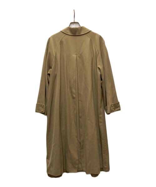 Burberry's（バーバリーズ）Burberry's (バーバリーズ) 袖金釦ウールステンカラーコート ブラウン サイズ:9ARの古着・服飾アイテム