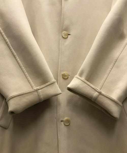 AURALEE（オーラリー）AURALEE (オーラリー) SUPER FINE MELTON SOUTIEN COLLAR COAT ベージュ サイズ:5の古着・服飾アイテム