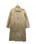 AURALEE（オーラリー）の古着「SUPER FINE MELTON SOUTIEN COLLAR COAT」｜ベージュ
