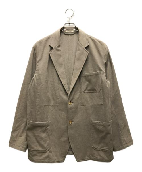 AURALEE（オーラリー）AURALEE (オーラリー) WOOL FULLING FLANNEL JACKET ベージュ サイズ:5の古着・服飾アイテム