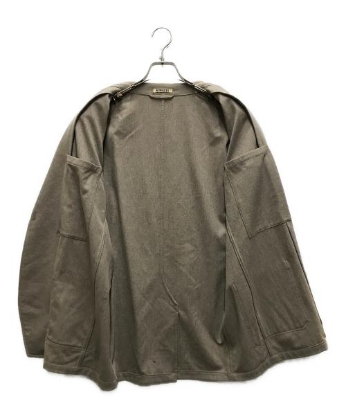 AURALEE（オーラリー）AURALEE (オーラリー) WOOL FULLING FLANNEL JACKET ベージュ サイズ:5の古着・服飾アイテム