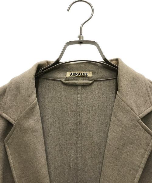 AURALEE（オーラリー）AURALEE (オーラリー) WOOL FULLING FLANNEL JACKET ベージュ サイズ:5の古着・服飾アイテム