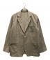 AURALEE（オーラリー）の古着「WOOL FULLING FLANNEL JACKET」｜ベージュ